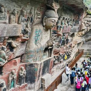 微信分享圖 (經(jīng)濟)(1)世界文化遺產(chǎn)大足石刻景區(qū)接待游客量創(chuàng)同期歷史新高