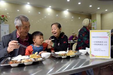 合肥：賓館餐廳變身社區(qū)助老食堂