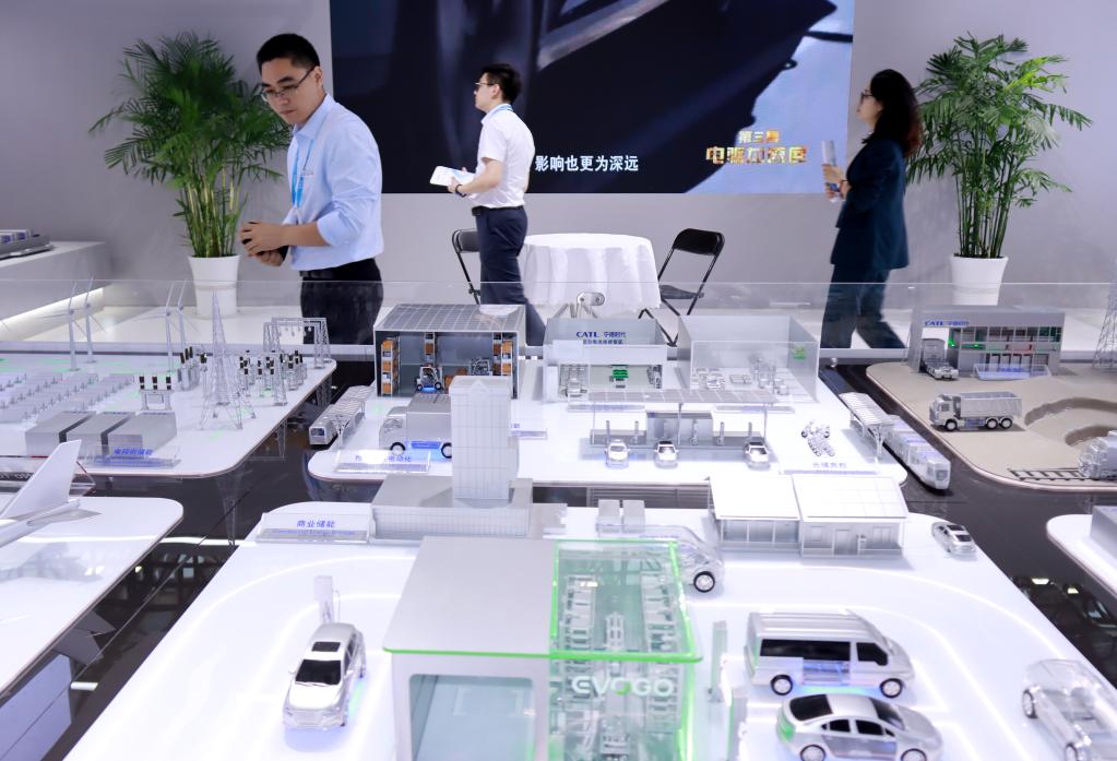 江蘇常州：2023世界新能源博覽會開幕