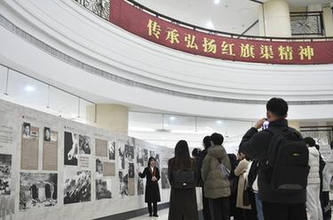“紅旗渠精神進校園巡展”走進河南農業(yè)大學