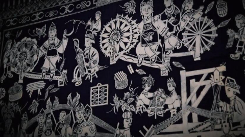 侗族藍(lán)靛染：藍(lán)與白的驚艷碰撞