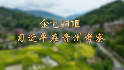 金色相框丨習(xí)近平在貴州考察