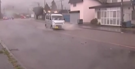傾盆！日本北海道遭遇“創(chuàng)紀(jì)錄短時(shí)暴雨”