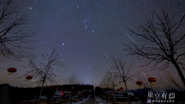 雙子座流星雨14日極大，送上一場“夜空禮花”